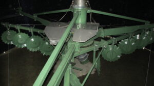 Fylltömmare monterad i tornsilo