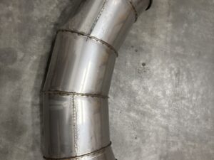 Rörböj 310mm 60° Rostfritt