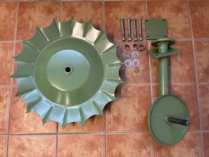 Fräshjulskit (Med Fräshjul och Ben)