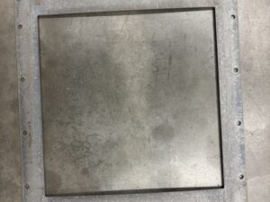 Förstärkningsram för luckram